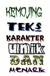 A logo teks unik 1